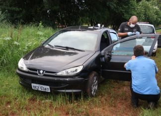 Bauru: Polícia Carro usado em crime é localizado