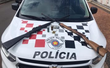 Botucatu: Homem é detido no Faxinal por posse ilegal de armas
