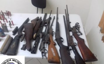 Avaré: POSSE ILEGAL DE ARMA DE FOGO DE USO PERMITIDO
