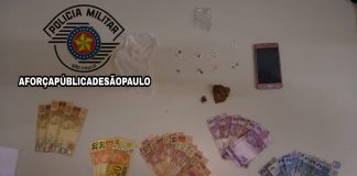 Avaré: Flagrante de tráfico de drogas