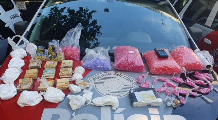 Bauru: PM apreende drogas e prende casal no Parque Roosevelt