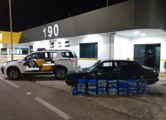 TOR prende homem com quase 190 kg de maconha em carro na SP-300