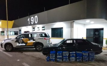 TOR prende homem com quase 190 kg de maconha em carro na SP-300