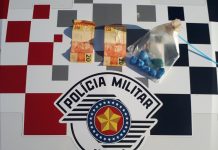 Paranapanema: Flagrante de Tráfico de drogas