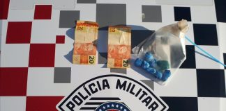 Paranapanema: Flagrante de Tráfico de drogas