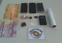 Piraju: Flagrante de tráfico de drogas
