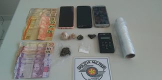 Piraju: Flagrante de tráfico de drogas