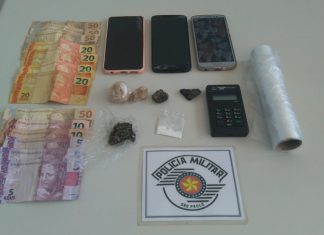 Piraju: Flagrante de tráfico de drogas