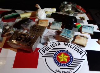 Manduri: Flagrante de tráfico de drogas/associação ao tráfico