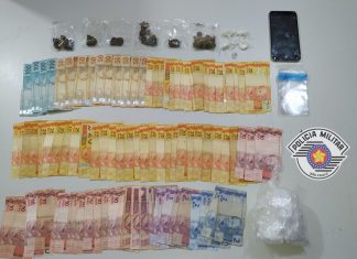 Avaré: Flagrante de tráfico de drogas