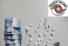 Avaré: Flagrante de tráfico de drogas