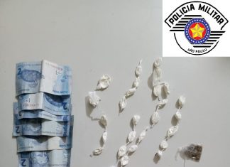 Avaré: Flagrante de tráfico de drogas