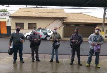 53º BPM/I PARTICIPA DE AÇÃO “MÁSCARA É VIDA” em Avaré