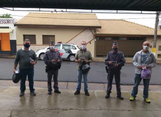 53º BPM/I PARTICIPA DE AÇÃO “MÁSCARA É VIDA” em Avaré