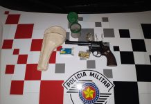 Manduri: Porte de Entorpecente/Porte Ilegal de Arma de Fogo