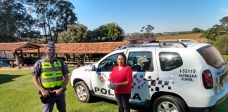 53º BPM/I PARTICIPA DE AÇÃO “MÁSCARA É VIDA” EM AVARÉ