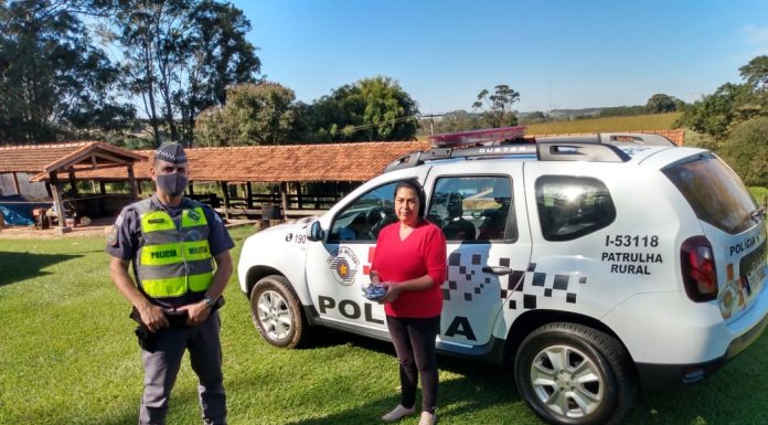 53º BPM/I PARTICIPA DE AÇÃO “MÁSCARA É VIDA” EM AVARÉ