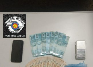 Cerqueira César: Flagrante de tráfico de drogas