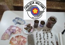 Avaré: Flagrante de tráfico de drogas