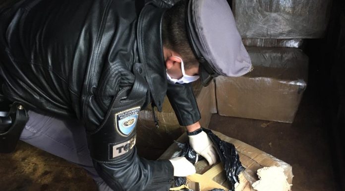 Porangaba: Homem é preso após ser flagrado transportando mais de 900 tabletes de maconha em caminhão