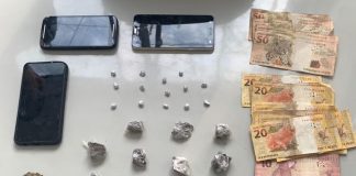 Piraju: Polícia Militar prende três pessoas por tráfico de drogas