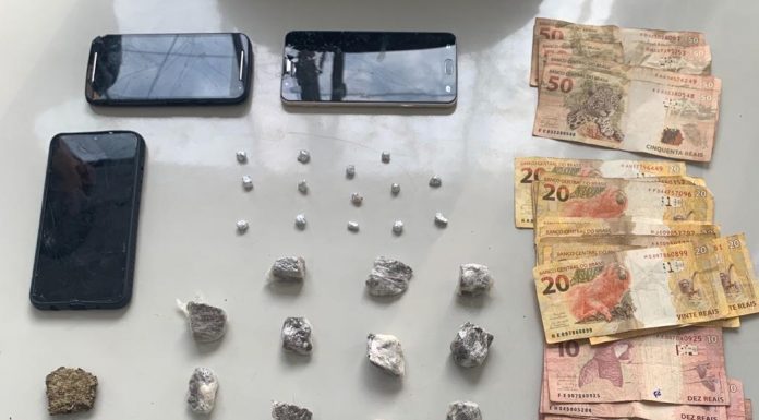 Piraju: Polícia Militar prende três pessoas por tráfico de drogas