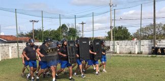 POLÍCIA MILITAR REALIZA TREINAMENTO COM PELOTÃO DE FORÇA TÁTICA