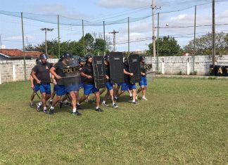 POLÍCIA MILITAR REALIZA TREINAMENTO COM PELOTÃO DE FORÇA TÁTICA