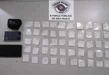 ÁGUAS DE SANTA BÁRBARA: POLÍCIA MILITAR PRENDE DOIS INDIVÍDUOS PELO CRIME DE TRÁFICO DE DROGAS