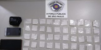 ÁGUAS DE SANTA BÁRBARA: POLÍCIA MILITAR PRENDE DOIS INDIVÍDUOS PELO CRIME DE TRÁFICO DE DROGAS