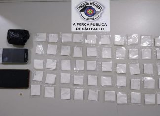 ÁGUAS DE SANTA BÁRBARA: POLÍCIA MILITAR PRENDE DOIS INDIVÍDUOS PELO CRIME DE TRÁFICO DE DROGAS