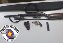 Avaré: Polícia encontra espingarda dentro de carro do Conselho Tutelar