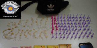 Cerqueira César: Polícia Militar prende traficante de drogas