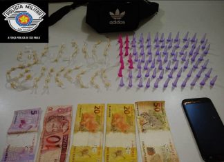 Cerqueira César: Polícia Militar prende traficante de drogas