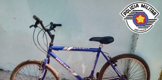 Piraju: Polícia Militar recupera bicicleta furtada