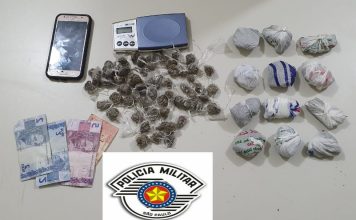 AVARÉ: POLÍCIA MILITAR PRENDE INDIVÍDUOS PELO CRIME DE TRÁFICO DE DROGAS