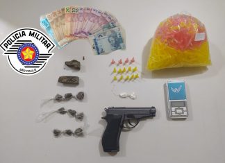 Avaré: Polícia Militar prende traficante, apreende drogas e desvenda crime de roubo