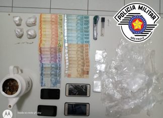 Piraju:POLÍCIA MILITAR PRENDE INDIVÍDUO PELO CRIME DE TRÁFICO DE DROGAS