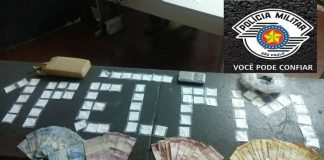 CERQUEIRA CÉSAR:POLÍCIA MILITAR PRENDE INDIVÍDUO PELO CRIME DE TRÁFICO DE DROGAS