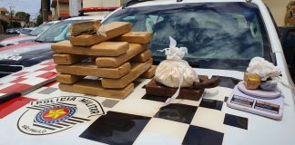 AVARÉ: POLÍCIA MILITAR PRENDE DOIS HOMENS COM MAIS DE 10 QUILOS DE DROGAS