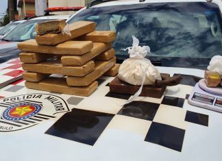 AVARÉ: POLÍCIA MILITAR PRENDE DOIS HOMENS COM MAIS DE 10 QUILOS DE DROGAS