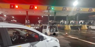 Porangaba: Motorista é preso com mais de 100 tabletes de maconha em praça de pedágio da Rodovia Castello Branco