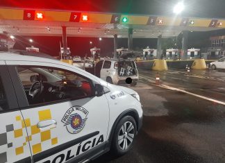 Porangaba: Motorista é preso com mais de 100 tabletes de maconha em praça de pedágio da Rodovia Castello Branco