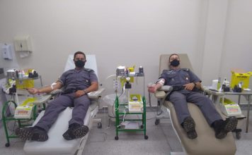 POLICIAIS MILITARES DE AVARÉ SÃO MOBILIZADOS PARA DOAÇÃO DE SANGUE