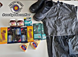 Avaré: Homem é preso após furtar tabacaria e alimentos de mercado