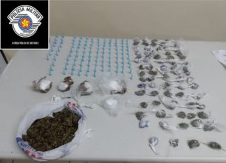 AVARÉ: POLÍCIA MILITAR PRENDE MENOR INFRATOR E APREENDE DROGAS