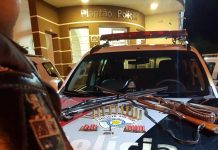 ARANDU: POLÍCIA MILITAR PRENDE HOMEM POR POSSE ILEGAL DE ARMA DE FOGO