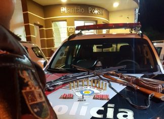 ARANDU: POLÍCIA MILITAR PRENDE HOMEM POR POSSE ILEGAL DE ARMA DE FOGO