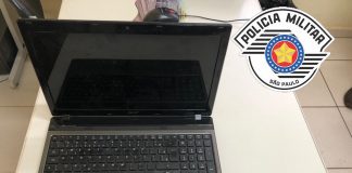 AVARÉ: POLÍCIA MILITAR RECUPERA NOTEBOOK NA CIDADE