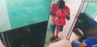 Riversul: Câmera de segurança flagra roubo em posto de combustíveis